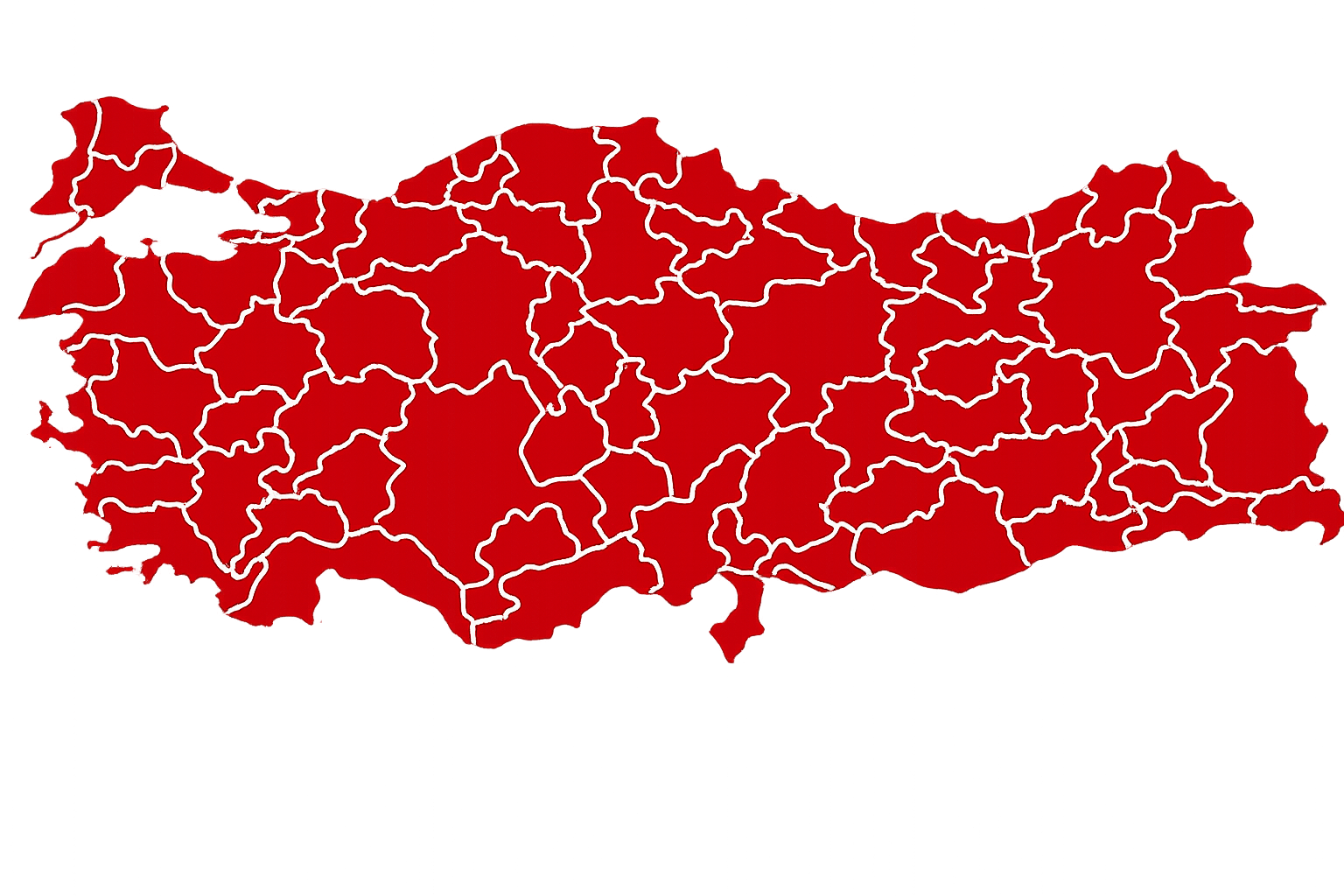 EKOFAR Türkiye Haritası